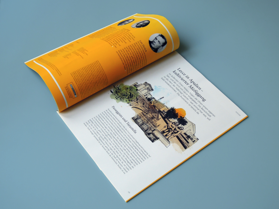 Gelb – Magazin der deutschen Post